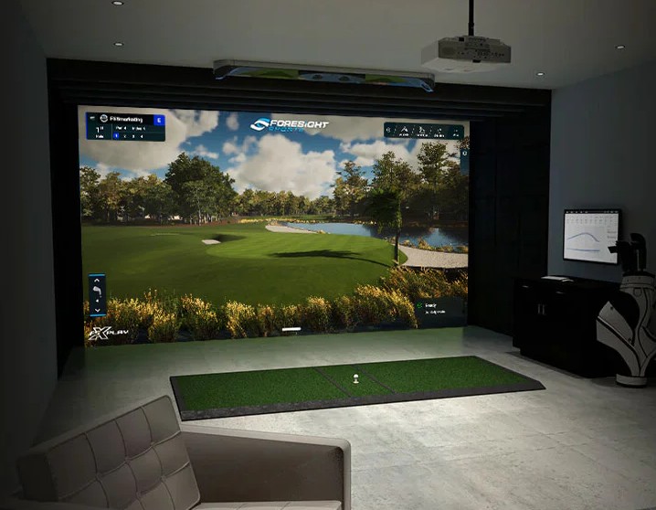 Foresight Sports simulator bay